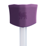The Stay Smooth Straw Topper | 2-pack - Dark Lilac