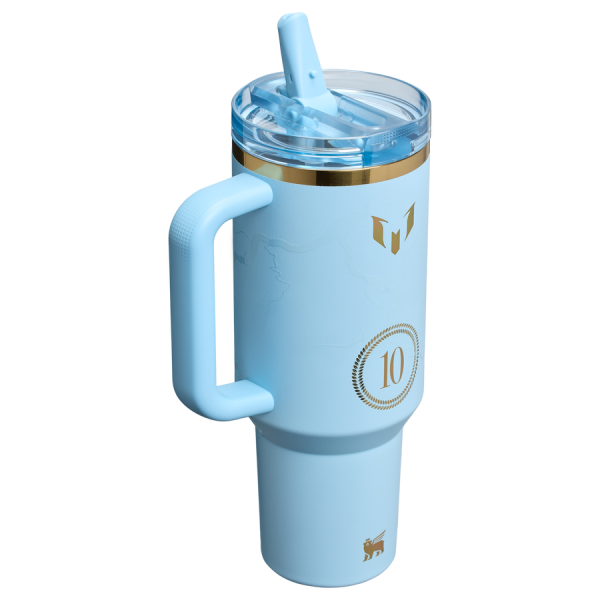 Messi x Stanley 1913 Quencher® ProTour Flip Straw Tumbler - Messi Striker Blue