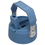 The IceFlow™ Flip Straw Water Bottle Lid | 17 OZ to 22 OZ - Blue Ashes