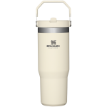 The IceFlow™ Flip Straw Tumbler | 30 OZ - Cream