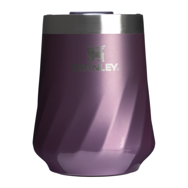 The Textured Reserve Wine Tumbler | 11 OZ - Wisteria Shine