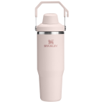 The IceFlow™ Tumbler with Fast Flow Lid | 30 OZ - Rose Quartz