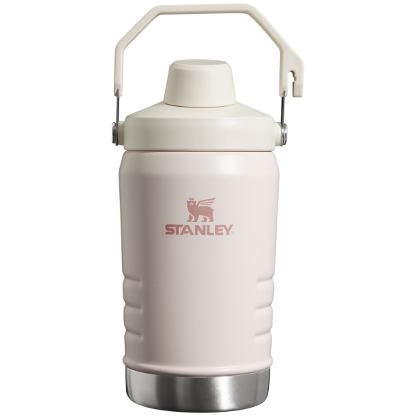 IceFlow™ Jug with Fast Flow Lid | 40 OZ - Rose Quartz