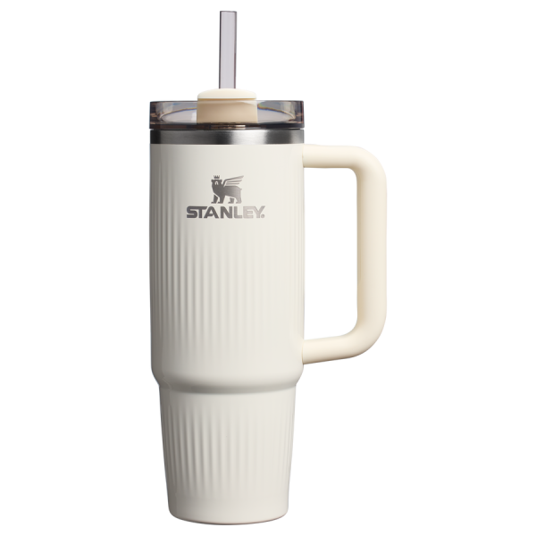 The Quencher® H2.0 Fluted Tumbler | 30 OZ - Cream Gloss