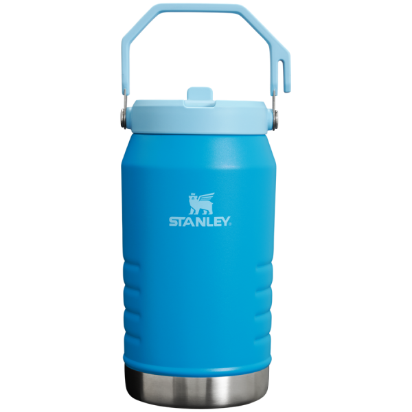 The IceFlow™ Flip Straw Jug | 64 OZ - Azure