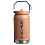 The IceFlow™ Flip Straw Jug | 64 OZ - Toast