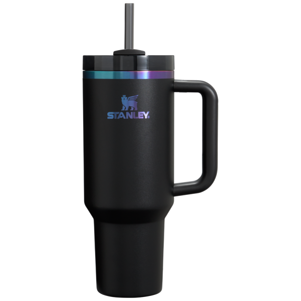 The Black Chroma Quencher H2.0 FlowState™ Tumbler | 40 OZ - Black Chroma