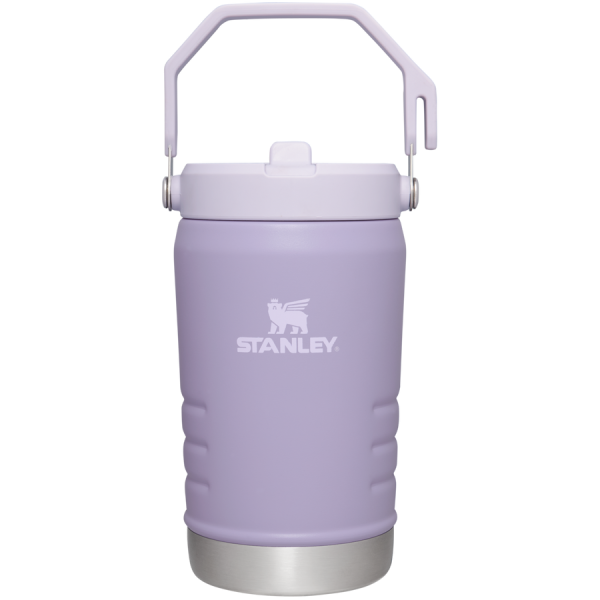 The IceFlow™ Flip Straw Jug | 40 OZ - Lavender