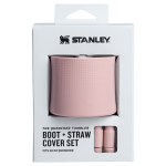Stanley Quencher Boot and Straw Cover Set | 40 OZ - Pink Dusk