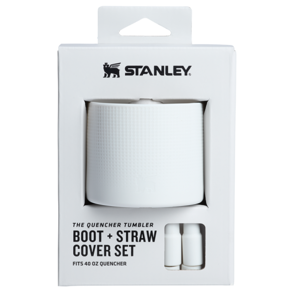 Stanley Quencher Boot and Straw Cover Set | 40 OZ - Pale Stone