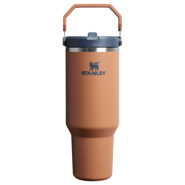 The IceFlow™ Flip Straw Tumbler | 40 OZ - Stanley Create - Toast