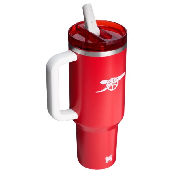 Stanley 1913 x Arsenal Quencher® ProTour Flip Straw Tumbler | 40 OZ - Arsenal DNA Red
