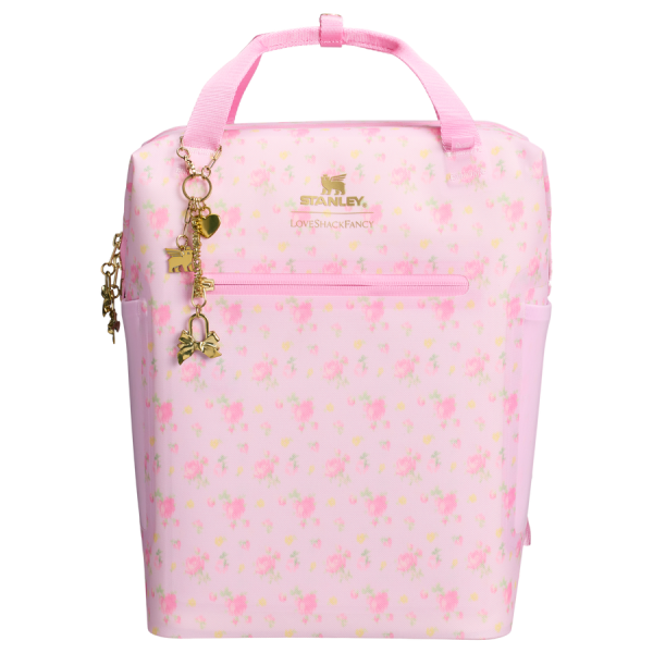 Stanley 1913 x LoveShackFancy All Day Madeleine Mini Cooler Backpack | 20 Can | 14 QT | 13.2 L - Ibiza Sunset
