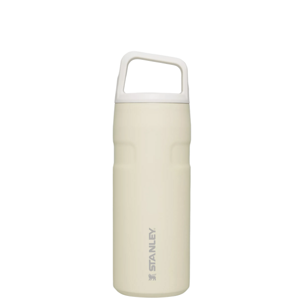 IceFlow™ Bottle with Cap and Carry+ Lid | 16 OZ - Cream Glimmer