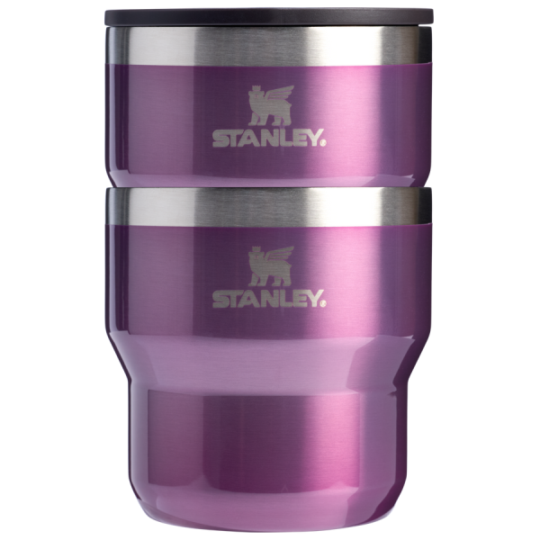 The Stay-Hot Stacking Cup 2-Piece Set | 10 OZ - Wisteria Shine
