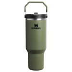 The IceFlow™ Flip Straw Tumbler | 40 OZ - Stanley Create - Dried Pine