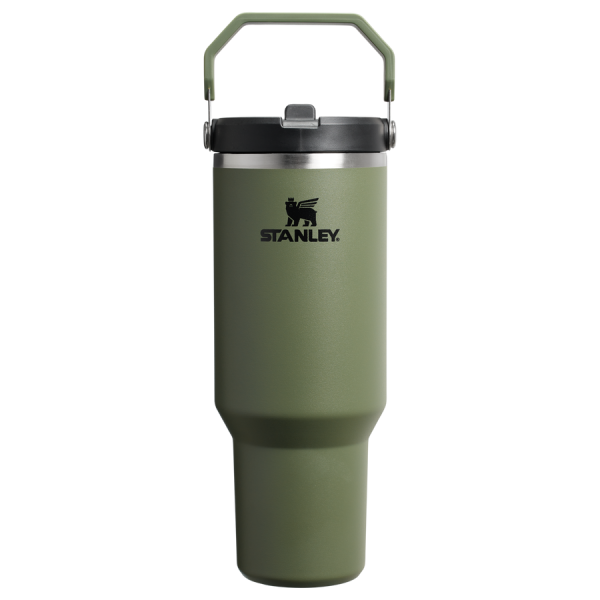 The IceFlow™ Flip Straw Tumbler | 40 OZ - Stanley Create - Dried Pine