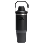 The IceFlow™ Tumbler with Fast Flow Lid | 30 OZ - Black 2.0