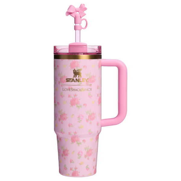 Stanley 1913 x LoveShackFancy Quencher H2.0 Flowstate™ Tumbler | 30 OZ - Ibiza Sunset