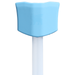 The Stay Smooth Straw Topper | 2-pack - Sky