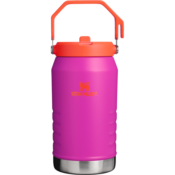 The IceFlow™ Flip Straw Jug | 64 OZ - Vivid Violet