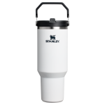 The IceFlow™ Flip Straw Tumbler | 40 OZ - Stanley Create - Chalk