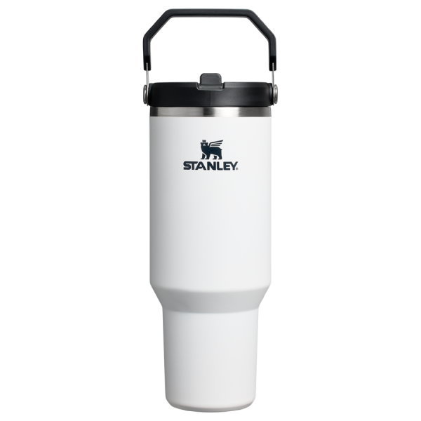 The IceFlow™ Flip Straw Tumbler | 40 OZ - Stanley Create - Chalk