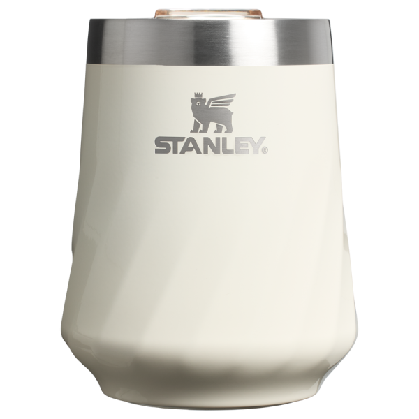 The Textured Reserve Wine Tumbler | 11 OZ - Cream Gloss
