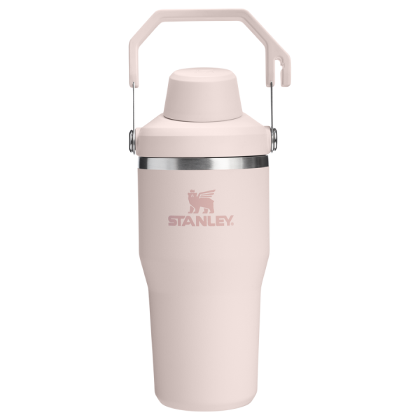 The IceFlow™ Tumbler with Fast Flow Lid | 20 OZ - Rose Quartz