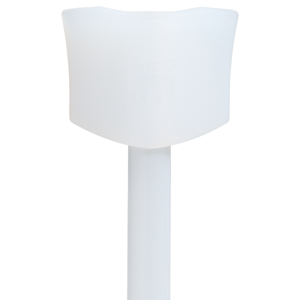 The Stay Smooth Straw Topper | 2-pack - Milky White