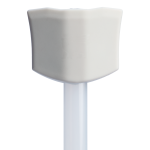 The Stay Smooth Straw Topper | 2-pack - Pale Stone