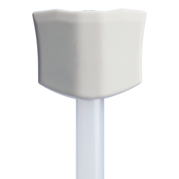 The Stay Smooth Straw Topper | 2-pack - Pale Stone