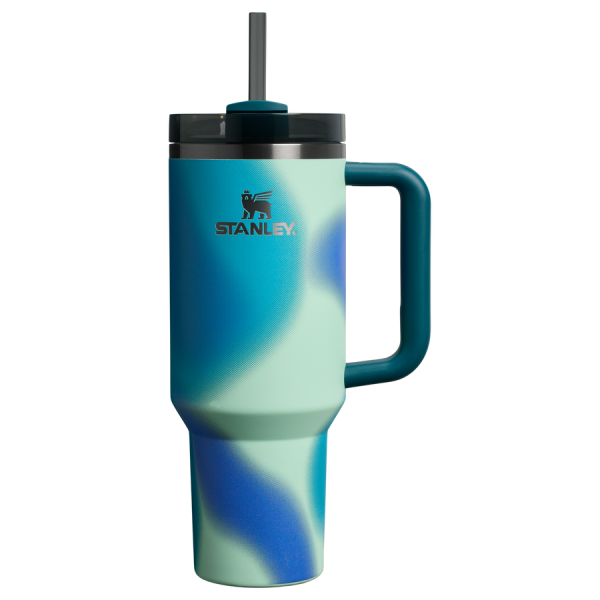 The New Frequency Quencher H2.0 FlowState™ Tumbler | 40 OZ - Coastal Teal Motion