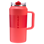 The Quencher ProTour Flip Straw Tumbler | 64 OZ - Hot Coral Fade