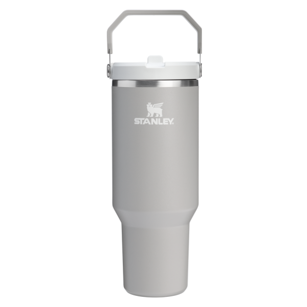 The IceFlow™ Flip Straw Tumbler | 40 OZ - Stanley Create - Ash
